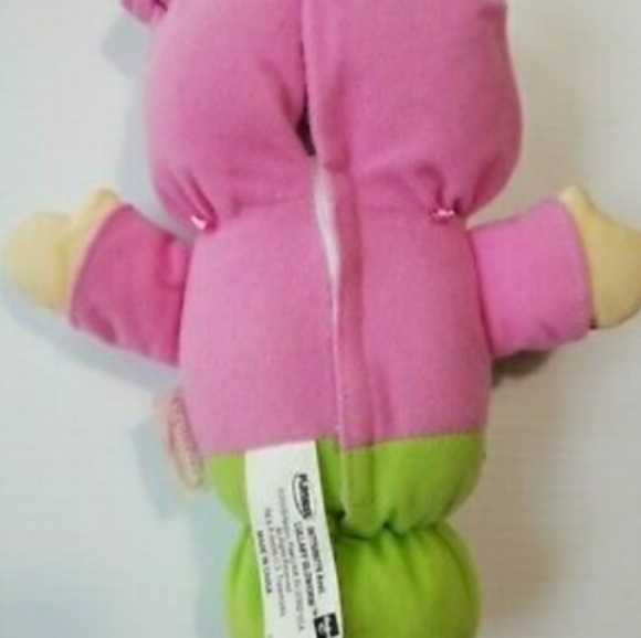 HASBRO 2009 Lullaby Pink Glow Worm Plush Toy - Picture 3 of 4